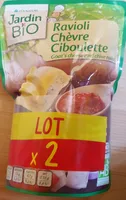 Ravioli chèvre ciboulette