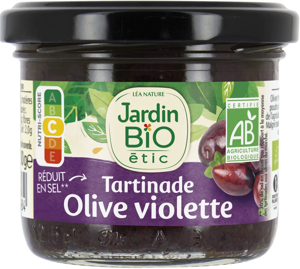 Tartinade Olive violette