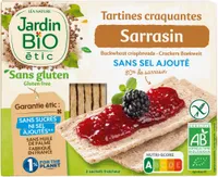 Tartines Craquantes Sarrasin