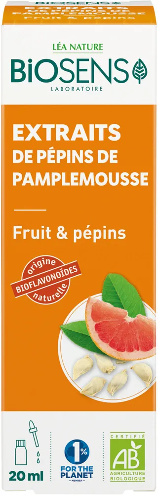 Extraits de pépins de pamplemousse