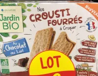 Crousti fourré chocolat au lait