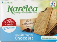 Biscuits fourrés chocolat