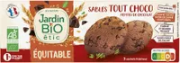 Nos sablés aux pépites tout chocolat