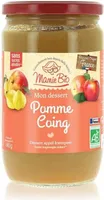 Purée de pomme France coing bio