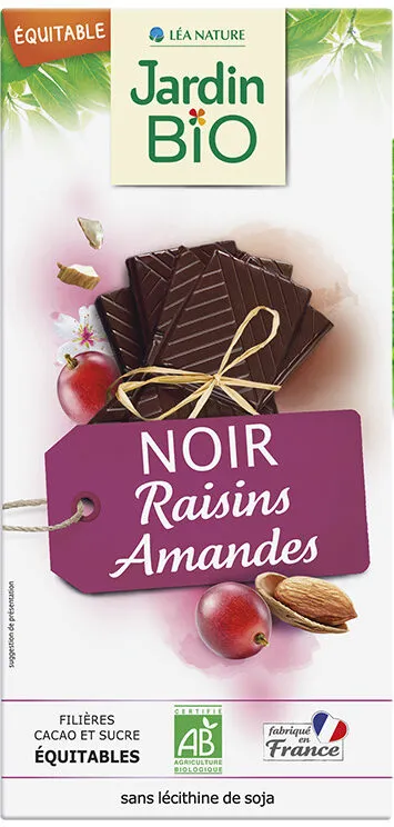 NOIR Raisins Amandes