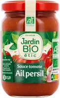Sauce tomate ail persil