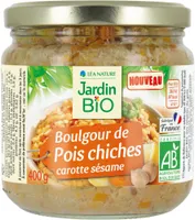Boulgour de poids chiches