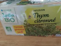 Infusion thym citronné
