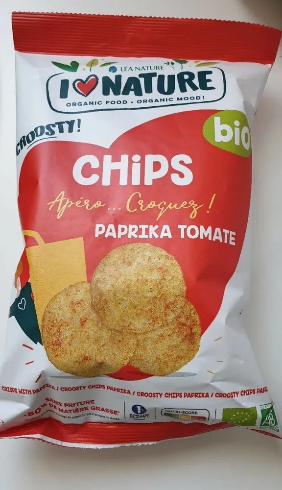 Chips paprika tomate