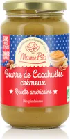 Beurre de cacahuète crémeux bio