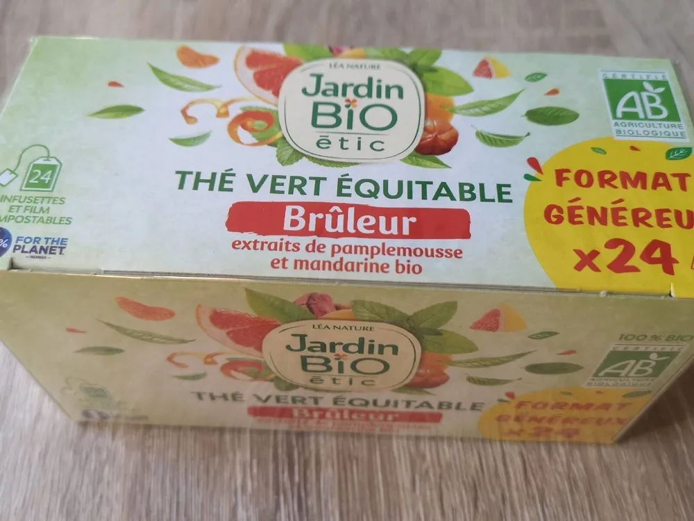 Thé vert brûleur