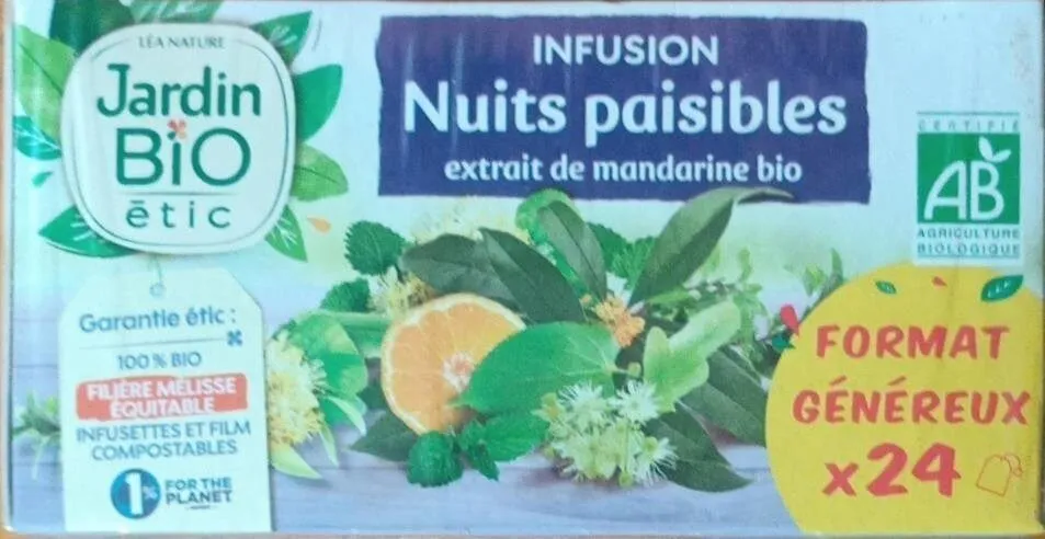 Infusion Nuits paisibles