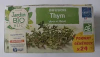 Infusion thym bio