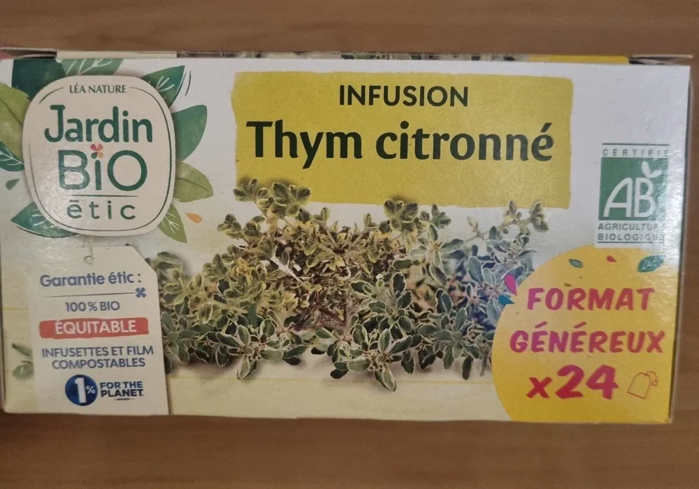 Infusion Thym Citronné