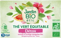 Thé vert équitable Détox