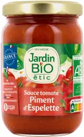 Sauce tomate piment d'Espelette
