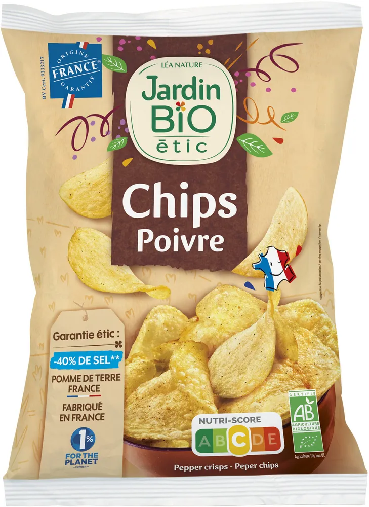 Chips Poivre Jardin Bio