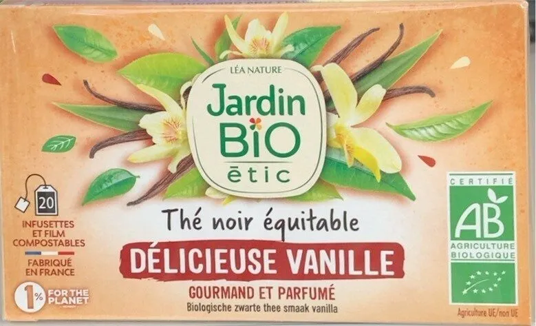 Thé noir Délicieuse Vanille