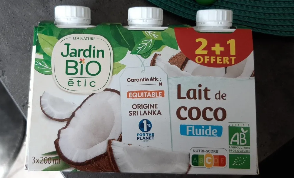Lait de coco