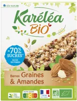 Barres graines et amandes