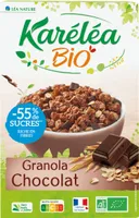 Granola Chocolat Bio réduits en sucres