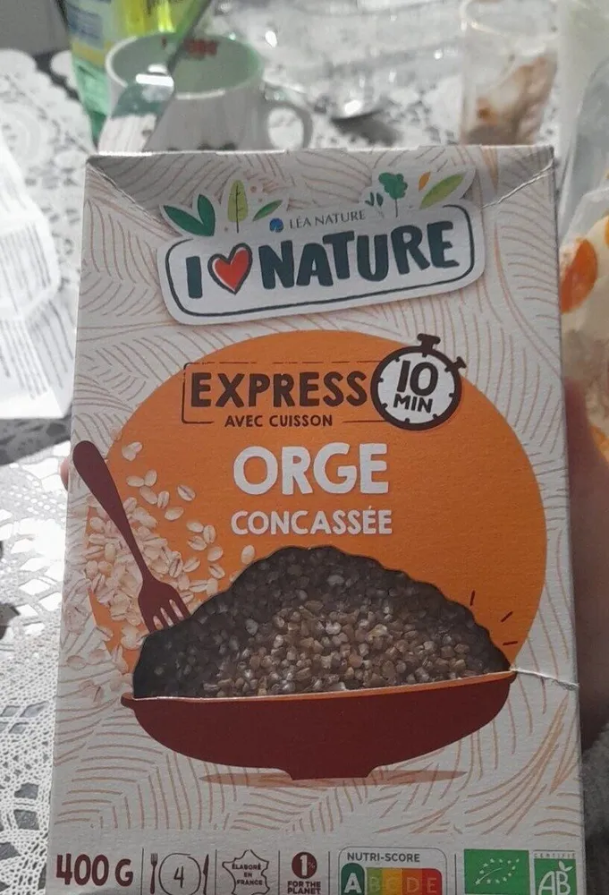 Orge concassée