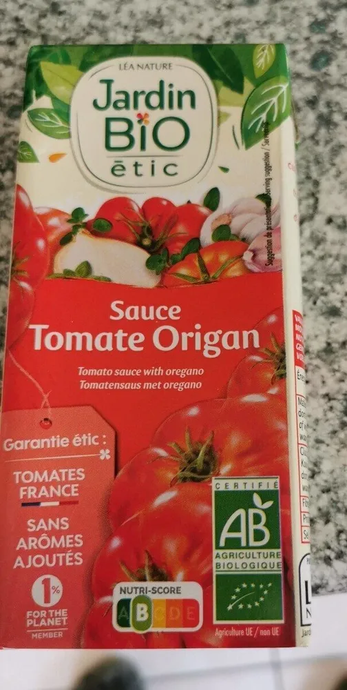 Sauce tomate origan