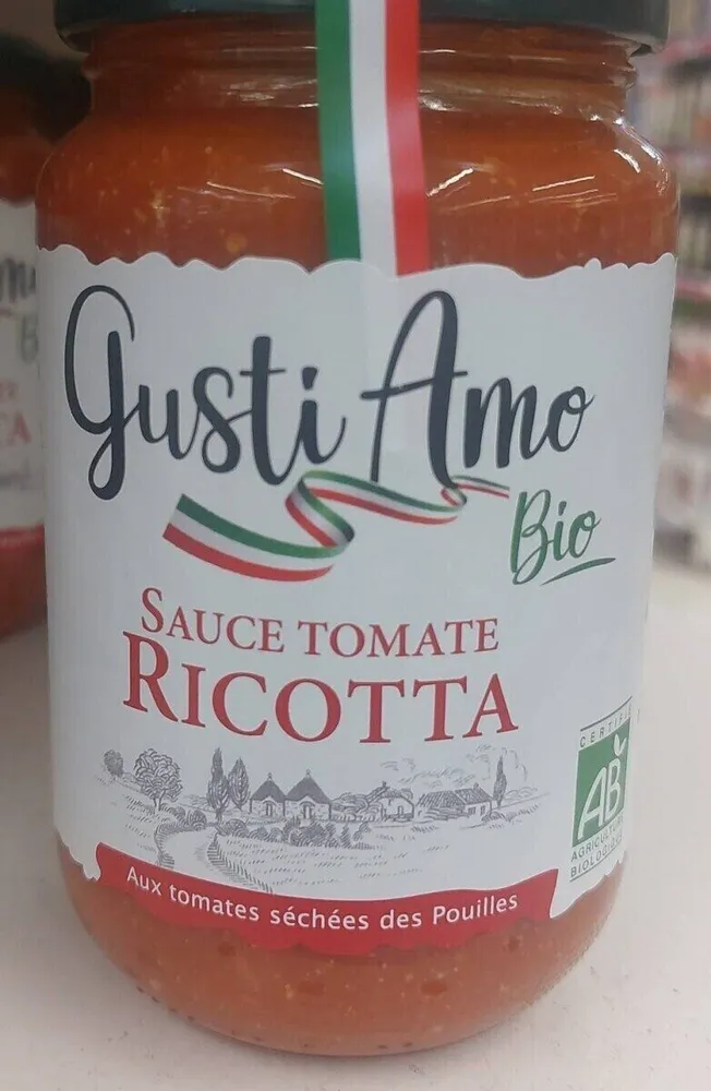 Sauce tomate Ricotta