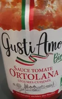 Sauce tomate ortolana légumes cuisinés