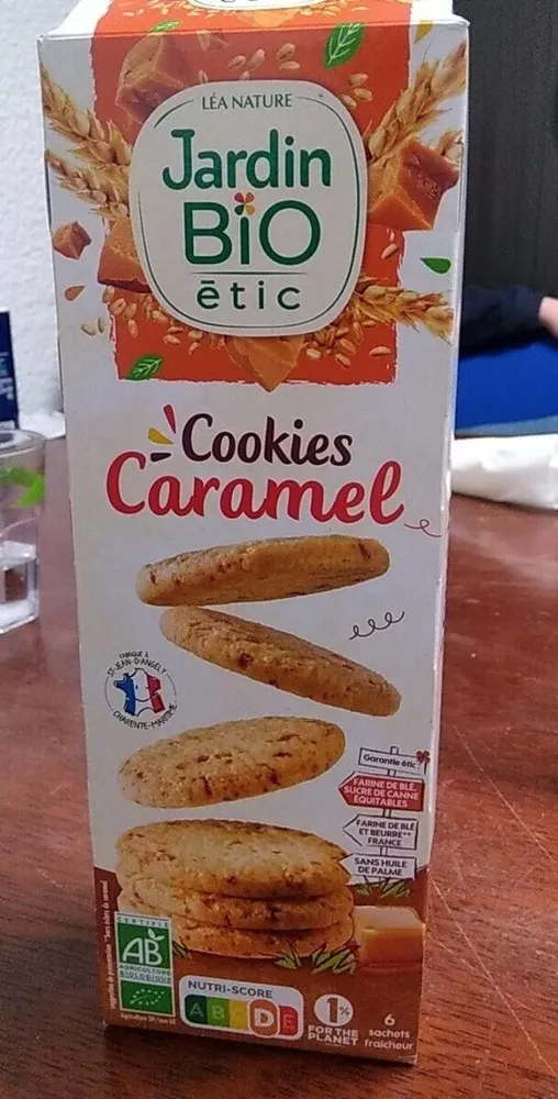 Cookie caramel etic