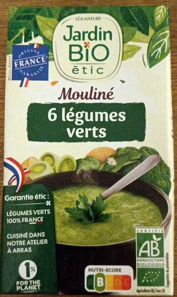 Mouliné 6 légumes verts