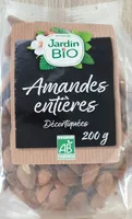 Amandes entières décortiquées