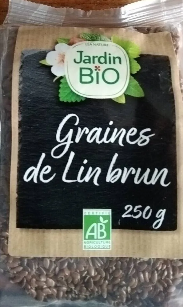 Graines de lin brun