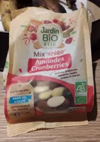 Mix Apéro  Amandes Cranberries