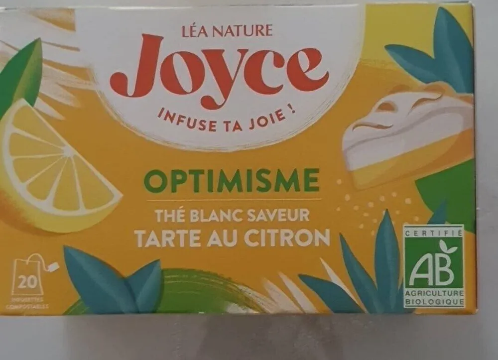 Thé blanc saveur tarte au citron