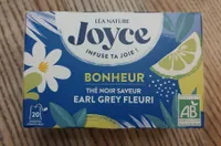 Thé noir saveur Earl Grey fleuri