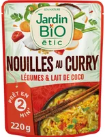 NOUILLES AU CURRY LÉGUMES & LAIT DE COCO