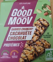 Good Moov Barre Crunchy Cacahuète Chocolat