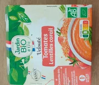 Velouté Tomates Lentilles corail