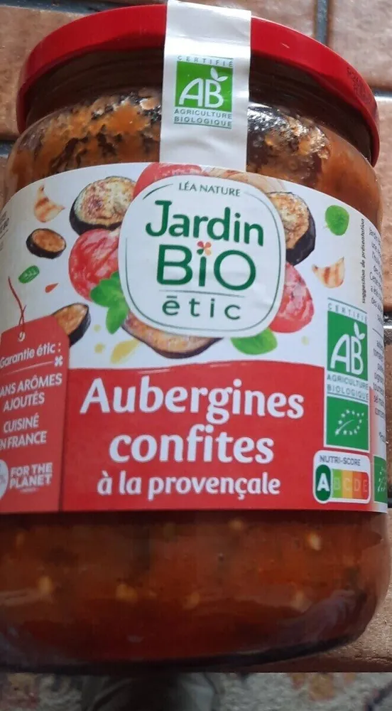 Aubergines confites à la provençale