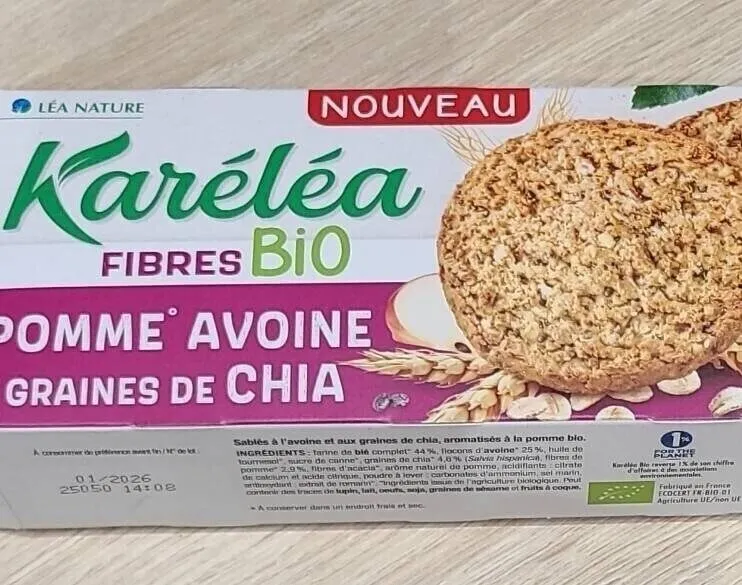FIBRES BiO POMME AVOINE GRAINES DE CHIA