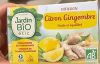 Infusion citron gingembre