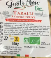 Taralli à l’huile d’olive