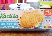 Sablés avoine saveur Coco vanille