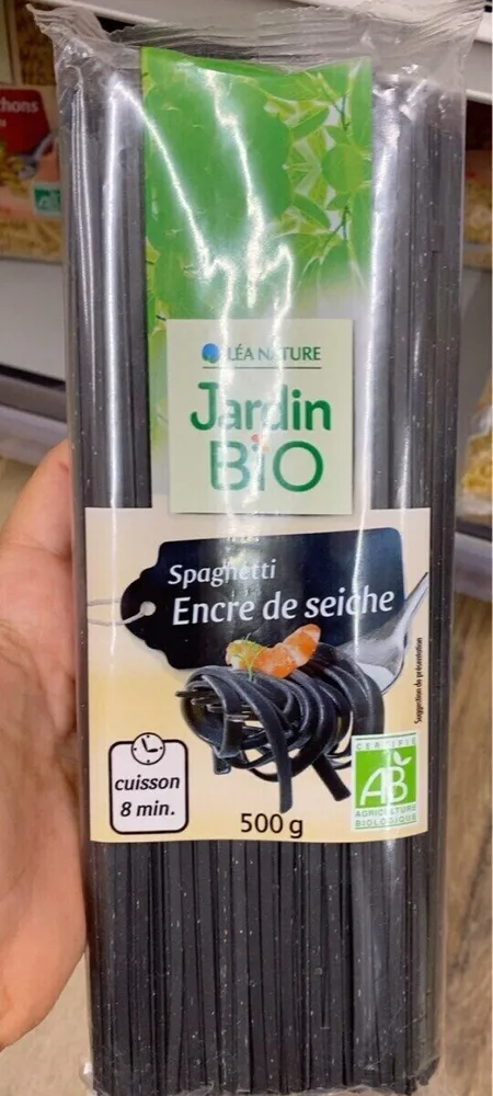Spaghetti encre de seiche