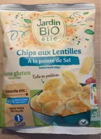 Chips aux Lentilles A la pounte de sel