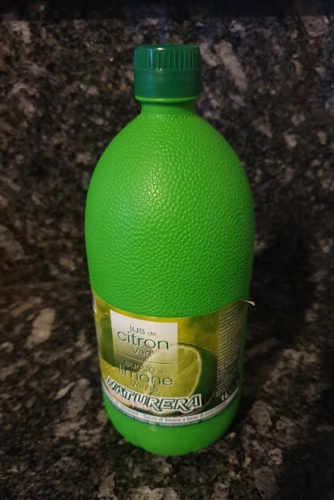 Jus de citron vert