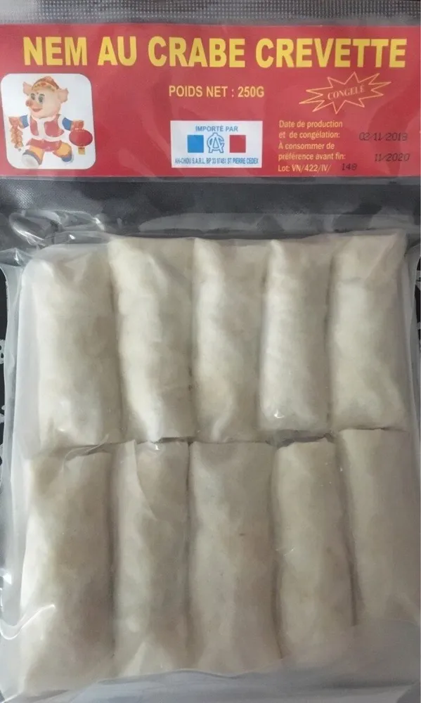 Nem au crabe crevette
