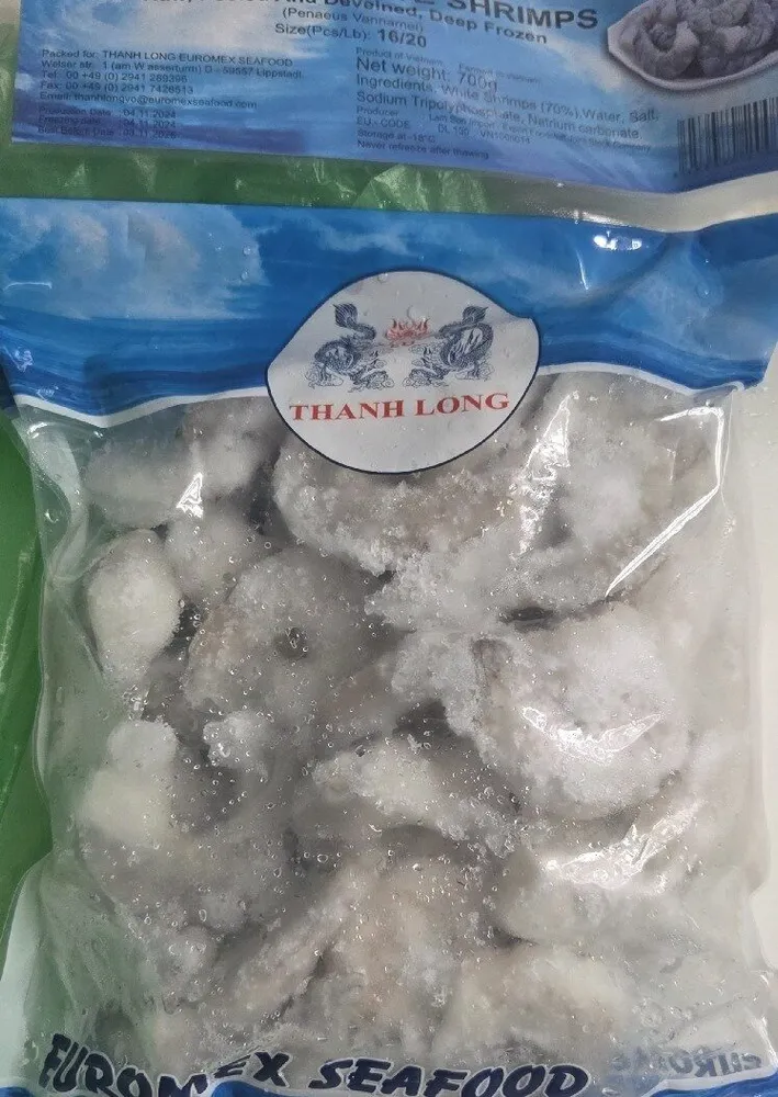 IQF Frozen White Shrimps