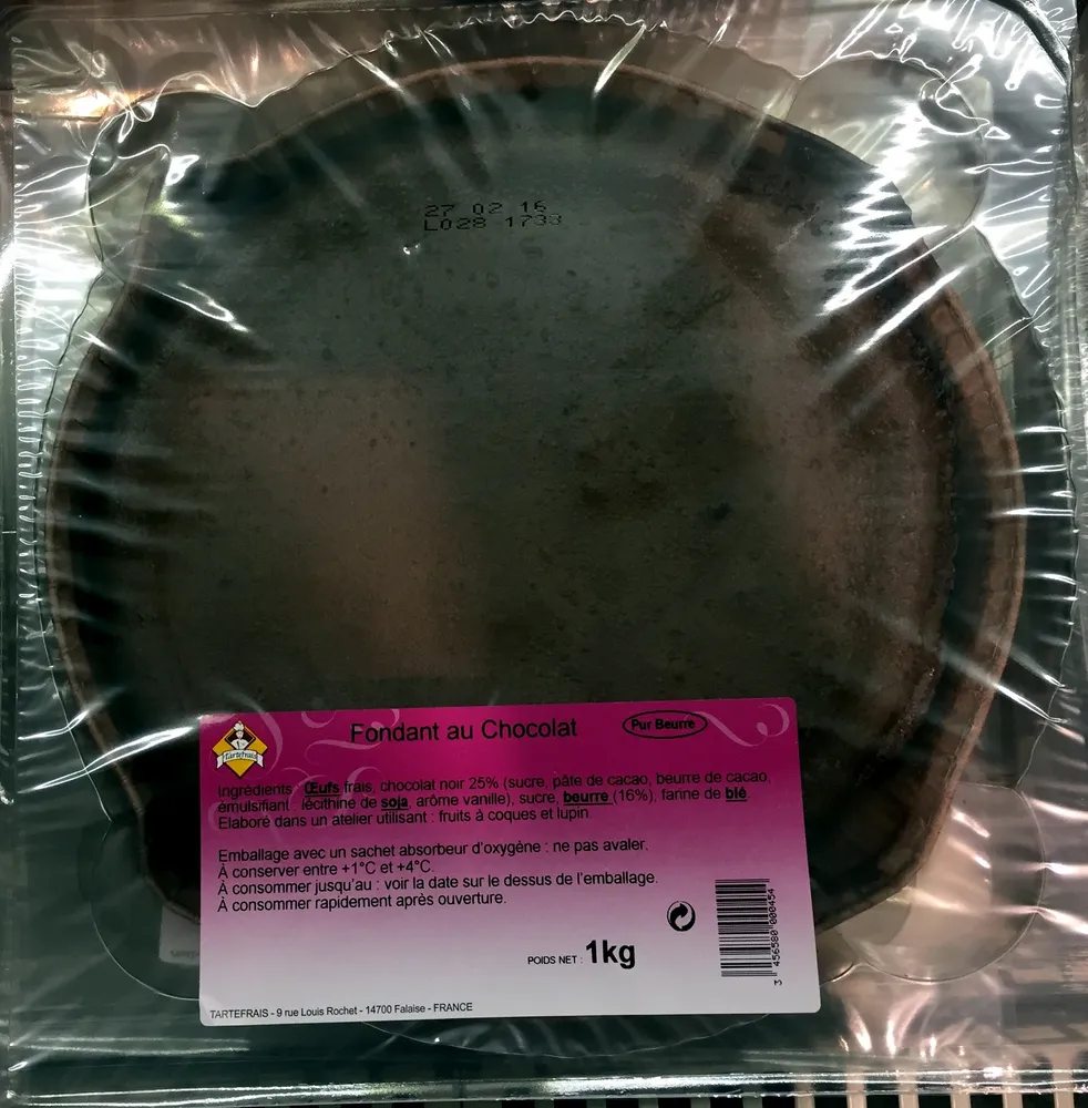 Fondant au chocolat